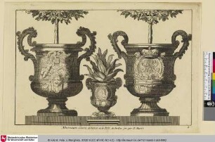 Nouveaux Livre de Vases et de Pots. de Jardins