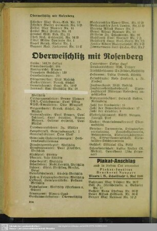 Oberweischlitz mit Rosenberg