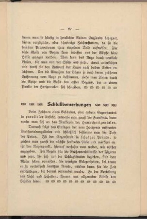 Schlußbemerkungen