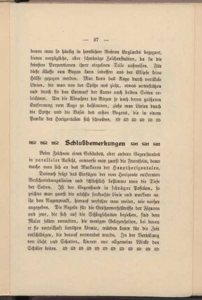 Schlußbemerkungen