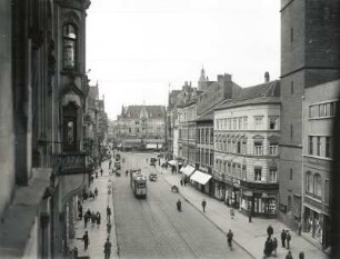 Erfurt, Anger : Erfurt. Anger (westlicher Teil). Blick nach Südwesten
