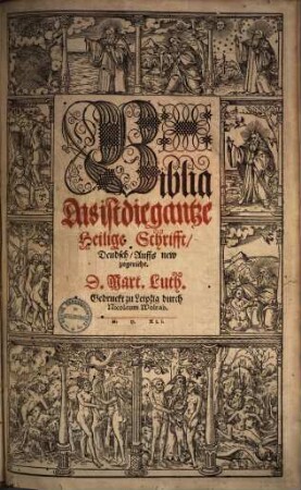 Biblia Das ist die gantze Heilige Schrifft, Deutsch : Auffs new zugericht, [2]