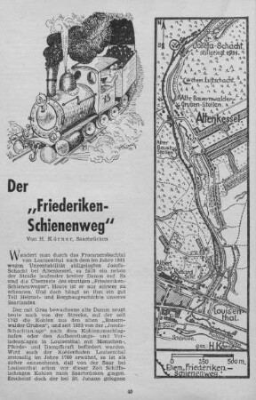Der „Friederiken-Schienenweg“