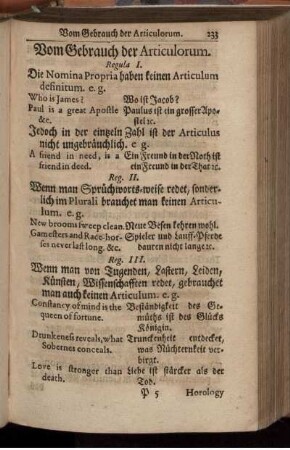 Vom Gebrauch der Articulorum.
