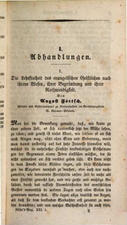 Magazin für christliche Prediger. 21. 1848
