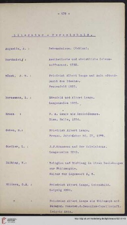 Literatur-Verzeichnis