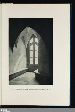 Nischenfenster im dritten Obergeschoß der Albrechtsburg