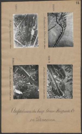 Kanalbrücke bei Bouchain 01.10.1915, 1100m
