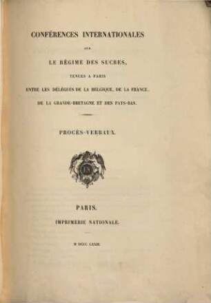 Procès-verbaux, 1873