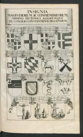 Insignia Magistrorum Ac Commendatorum Ordinis Teutonici