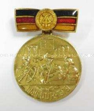 Medaille zum 30. Jahrestag der Gründung der DDR, mit Etui