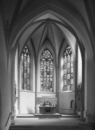 Evangelische Pfarrkirche & Ehemals Sankt Wigbert & sogenannte Burgkirche — Chor