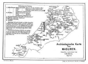 Archäologische Karte von Masuren