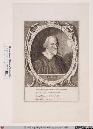 Bildnis Johann (Schweikard von Kronberg), 1604-26 Kurfürst u. Erzbischof von Mainz