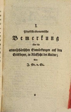 Sammlung Physikalischer Aufsätze, besonders die Böhmische Naturgeschichte betreffend, 1