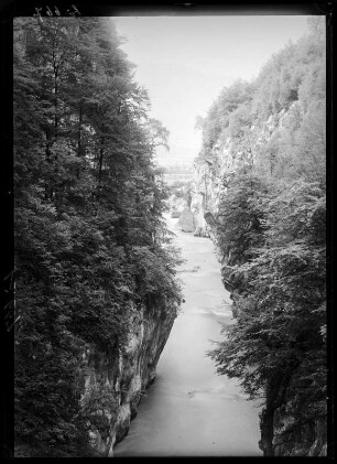 Österreich, Golling an der Salzach. In den Salzachöfen