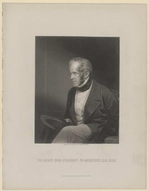 Bildnis des Viscount Palmerston