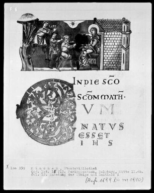 Perikopenbuch — Anbetung der Könige, Folio 12recto