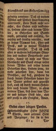 655-663, Einer ledigen Person