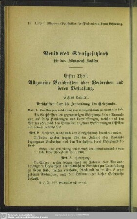 Revidirtes Strafgesetzbuch für das Königreich Sachsen