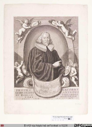 Bildnis Justus Jacob Leibnitz