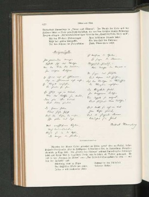 Handschrift Hamerlings