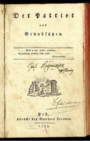 Der Patriot aus Grundsätzen