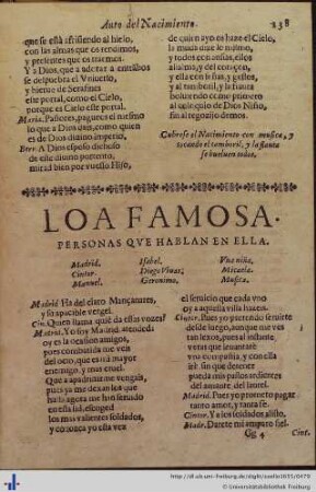Loa famosa.