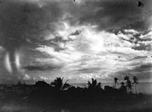 Wolkenstruktur : Blick auf eine Wolkenstruktur, vermutlich in Daressalam