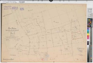 Herzfeld (Lippetal), Flurbereinigung Herzfeld-Düllo, Schätzungskarte Diestedde Flur 3