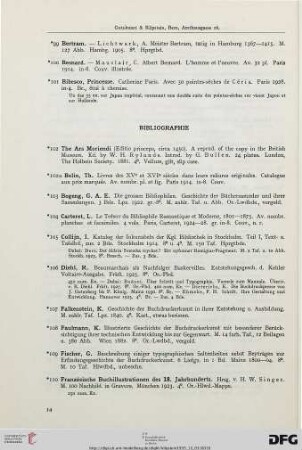 Bibliographie (Nr. 102-405)