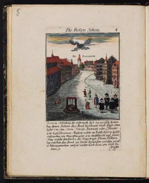 4 Die Beken Schau. - Josephsplatz, Nürnberg; Weißer Turm, Nürnberg