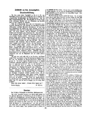 Zuschrift an den Herausgeber : Paulsen-Stiftung