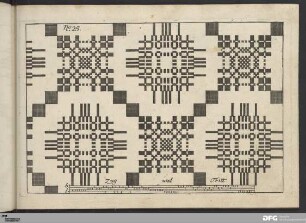 [Muster no. 25 bis no. 42.]