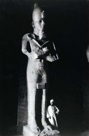 Aus einer Reportage über die Tempel von Abu Simbel