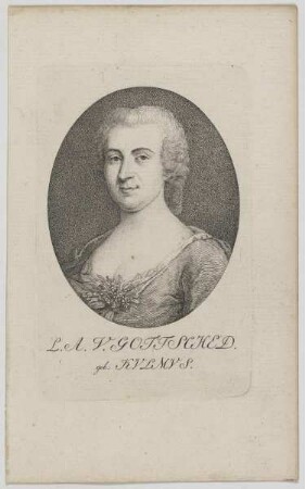 Bildnis Luise Adelgunde Victoria Gottsched