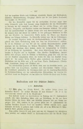 Australien und die Südsee-Inseln