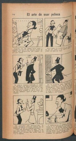 El arte de usar peluca - [Cómic]