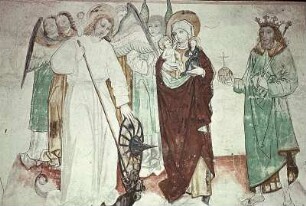 Anna Selbdritt, Erzengel Michael und der heilige Sigismund