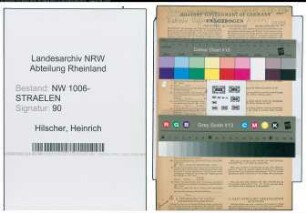 Entnazifizierung Heinrich Hilscher , geb. 09.09.1919 (Kaufm.Angestellter)