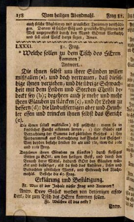 158-171, LXXXI. bis LXXXV.