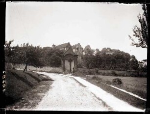 Schloß, Foto: Schuster Juni 1913