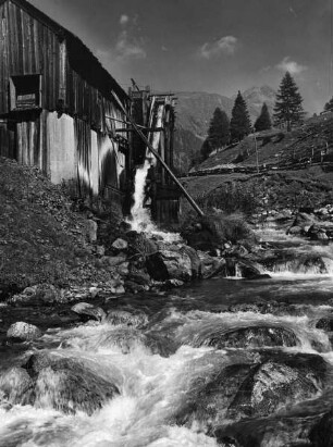 Wassermühle am Penser Joch