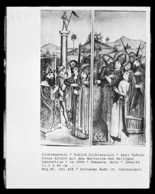 Martyrium des heiligen Laurentius