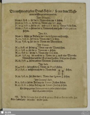 Errata - Die nothwendigsten Druck-Fehler [...]