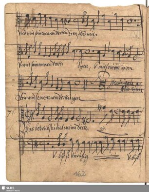 71. Schein, Johann Hermann: Was betrübst du dich