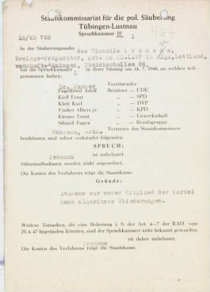 Ivanovs, Michails