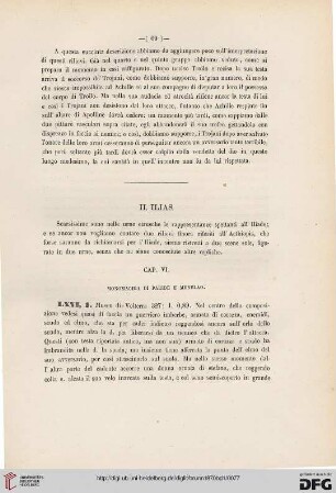 Cap. VI: Monomachia di Paride e Menelao