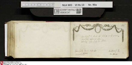 Stammbuch des Ernst Philipp Ludwig Zellmann (1763-1795) aus
                           Braunschweig