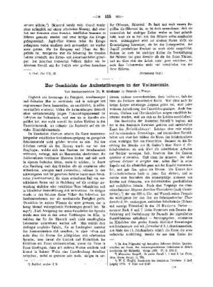 Zur Geschichte der Aufsatzübungen in der Volksschule